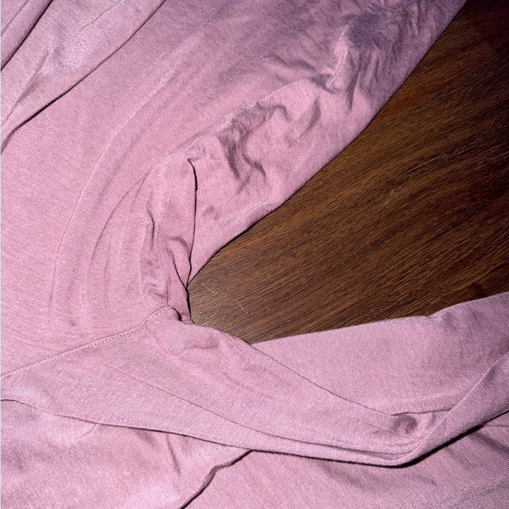 Athleta wide leg jumpsuit nwot mauve casual classic winter $98 - Picture 7 of 8